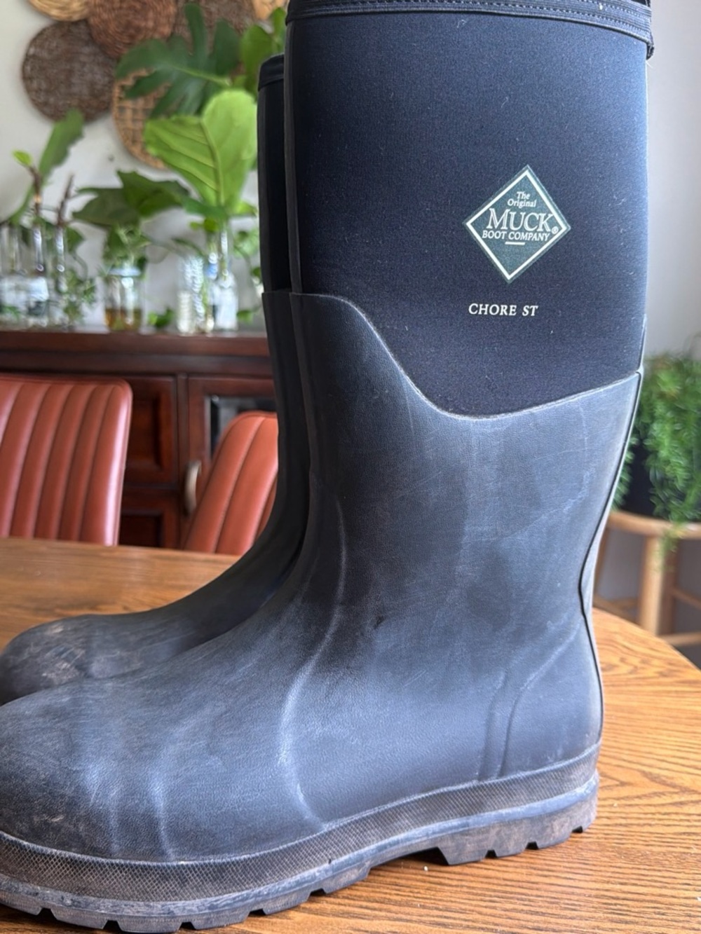 Muck Boot Chore ST Steel Toe Work Boots Men's Size 12 US ASTM EH Waterproof